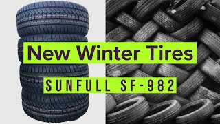 Sunfull SF 982 Winter Tire Review  BMW X1 [upl. by Alleacim360]