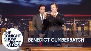 Benedict Cumberbatch Shows Jimmy a Magic Trick [upl. by Brittany]