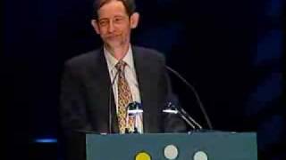 Grigory Perelman declining the award  Fields medal ceremony  Madrid [upl. by Seaddon]