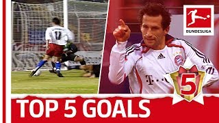 Hasan Salihamidzic  Top 5 Goals  Bundesliga 2017 Advent Calendar 5 [upl. by Lenard]