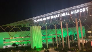 Islamabad international Airport Islamabad airport Airport of Islamabad travel food vlog asmr video [upl. by Griffie]