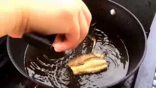 How to fry dried fish Danggit [upl. by Firahs]