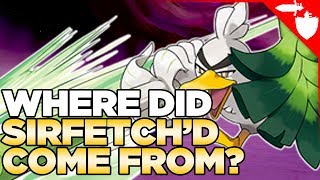 SIRFETCHD Revealed in Pokemon Sword and Shield  But Where Did He Originate I Need YOUR Help [upl. by Willmert640]