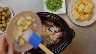 Les Recettes du Cooke  Ragout de boeuf Mijoteuse [upl. by Oivaf]