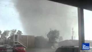 New Alabama tornado footage VERY CLOSE [upl. by Sonitnatsnoc602]