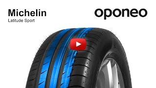 Tyre Michelin Latitude Sport ● Summer Tyres ● Oponeo™ [upl. by Lemyt]