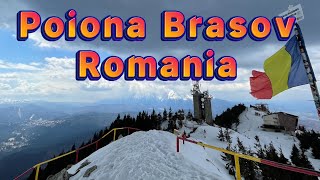 Poiana Brasov Ski Mountain Resort in Transylvania Romania [upl. by Adiana874]