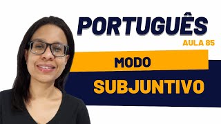 Modo Subjuntivo Simples Conjugação Completa [upl. by Yelssew]