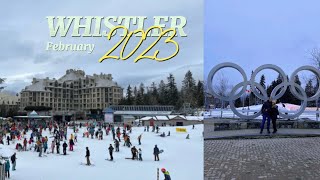 Whistler Village in February 2023 [upl. by Elacim]