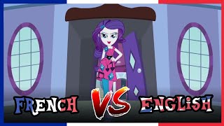 MLP French VS English  Life is a Runway  La Vie Fonce Comme Le Vent [upl. by Battista141]