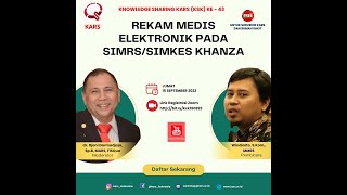 REKAM MEDIS ELEKTRONIK PADA SIMRSSIMKES KHANZA [upl. by Anahsak]