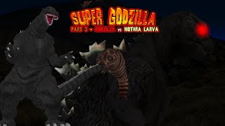 AsylusGoji91 Studios Super Godzilla The Movie  Part 3 [upl. by Accisej]