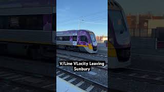 VLine leaves Sunbury railway [upl. by Thrasher871]