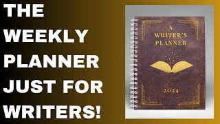 2024 Writers Planner [upl. by Ellehsal]