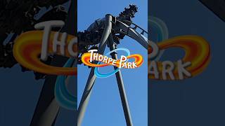 The Top 5 Rollercoasters at Thorpe Park thorpepark themepark [upl. by Beberg]