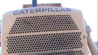 Caterpillar D8K start and operation part 1 [upl. by Romine254]