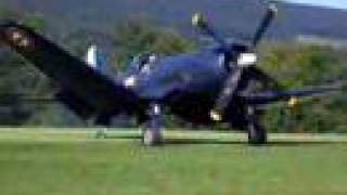 Corsair at airshow Dittingen CH [upl. by Kcirrag]