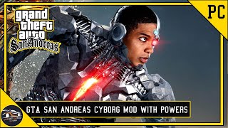 How To Install Cyborg Mod With Powers In GTA San Andreas  Hindi Urdu [upl. by Yralam]