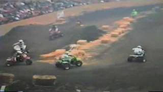 Vintage ATV Racing 3 wheeler race video cow palace 1986 [upl. by Adamo]