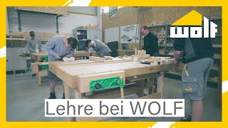 Lehre bei WOLF Systembau [upl. by Araas]