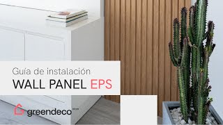 Guía de instalación de Wall Panel  Green Deco Store [upl. by Otreblada]