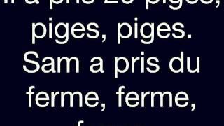 La Fouine Du FermeMes Repère with lyrics [upl. by O'Dell]