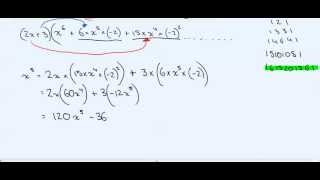 Binomial Expansion Term Coefficient  IB Math Academy [upl. by Toy]