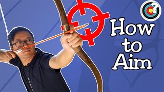 How to Aim a Horse Bow  Asiatic Archery [upl. by Ysied]