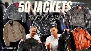 He Owns 50 Leather Jackets heres his top 5 [upl. by Ykcor]