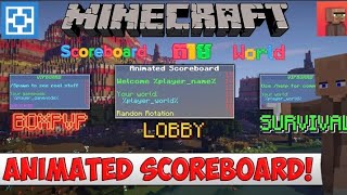 Scoreboard តាម World aternos  ROEUY MC [upl. by Ellitnahc]