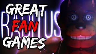 Top 10 Great FNAF Fan Games [upl. by Apurk]