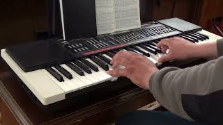 Orientis Partibus  Organist Bujor Florin Lucian playing on JVC KB700 Keyboard [upl. by Madlin]