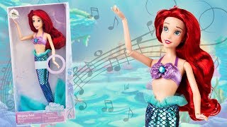 Disney Store Princess Ariel Singing doll REVIEW [upl. by Thin131]