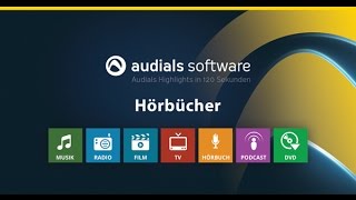 Audials 2017 in 120 Sekunden Hörbücher konvertieren [upl. by Whiney]