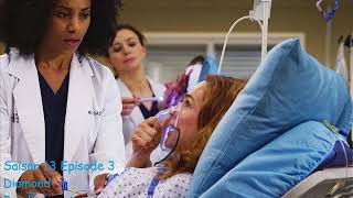 Greys anatomy S13E03  Diamond  Bandit heart [upl. by Nylevol]