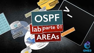 CCNA RampS  Curso completo  AULA 18  LAB OSPF PARTE 01  AREAS [upl. by Jodoin685]