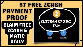 Claim FREE MATIC amp ZEC Daily Pipeflare Review 7 ZCASH Payment Proof [upl. by Dric]