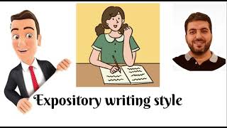 Expository writing style الكتابة التفسيرية وعمل المخطط [upl. by Marcellus]