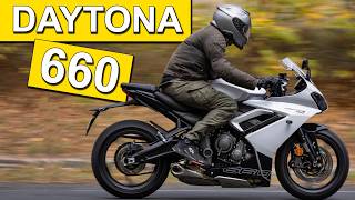 2024 Triumph Daytona 660 Full Power amp LAMS Review [upl. by Kletter315]