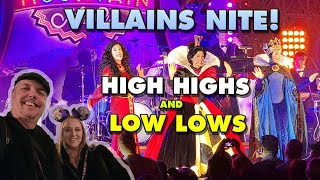 Honest review of VILLAINS NIGHT at Disneyland  High Highs but Low Lows [upl. by Esineg64]