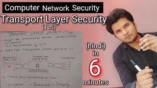 Transport Layer Security TLS in Hindi TLS protocolneed and componentsComputer Network Security [upl. by Politi]