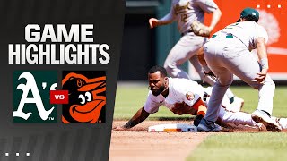 As vs Orioles Game Highlights 42824  MLB Highlights [upl. by Alex889]