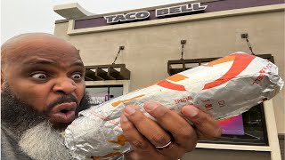 Taco Bells BIG BAWSE BURRITO Review [upl. by Lamprey]