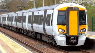 Trains at Ponders End  060421 [upl. by Aielam789]