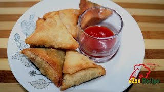 চিকেন সমুচা তৈরীর সহজ রেসিপি  Perfect Chicken Samosa Recipe  Samosa Recipe Bangla [upl. by Jodoin]