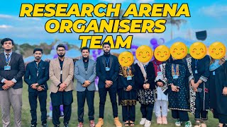 Research Arena Organisers Team  Treat on Successful Event  University of Sargodha  Asad Tanveer [upl. by Anailli]