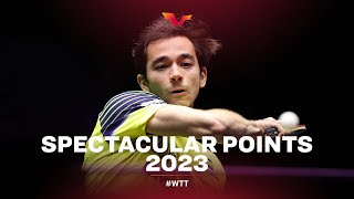 BEST Table Tennis Points of 2023 🤩 [upl. by Salinas445]