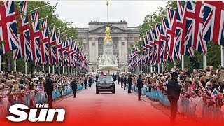 LIVE Platinum Jubilee celebrations 2022  Buckingham Palace [upl. by Odlabu]