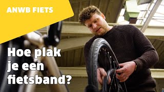 Je fietsband plakken tips van een fietsenmaker  ANWB Fiets [upl. by Atram]