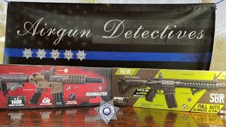 Crosman Bushmaster MPW vs Crosman DPMS SBR FullAuto BB Air Rifle quotComplete Review and Comparisonquot [upl. by Quarta]